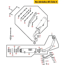 Kymco Auspuffkrümmer E2 MA4832