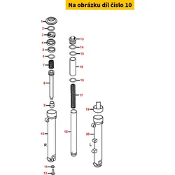 Kymco Tauchrohr re. MA4858