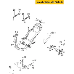 Kymco Motorhalter MA5024