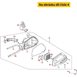 Kymco Luftfilterkasten kpl. MA5057