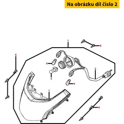 Kymco Kabelsatz f. Scheinwerfer MA5370