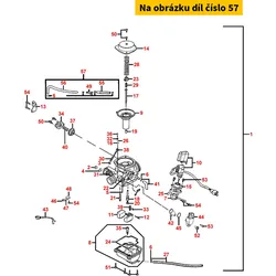 Kymco Schlauch f. Unterdruck MA5504