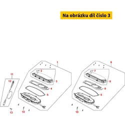 Kymco Tachometerglas Vers. D403 MA5514