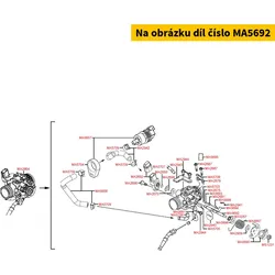 Kymco Welle f. Drosselklappe MA5692
