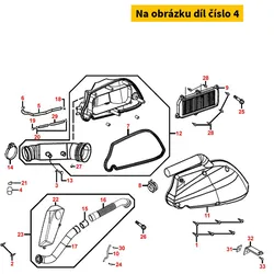 Kymco Verschlussstopfen Luftfilterkasten MA5722