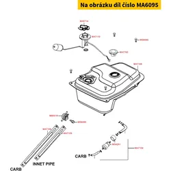 Kymco Bremshebel li. MA6095
