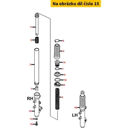 Kymco Tauchrohr re. MA6107