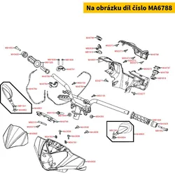 Kymco Blinkerschalter MA6788