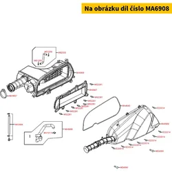 Kymco Luftfiltergehäuse MA6908