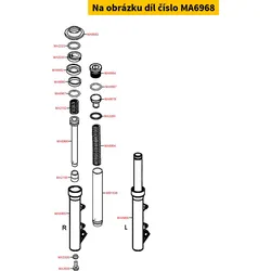 Kymco Tauchrohr li. MA6968