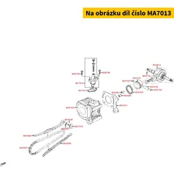Kymco Schraube Steuerkettensch. G06x022 IB08/M/D18x04 MA7013