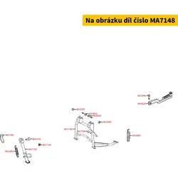 Kymco Hauptständer MA7148