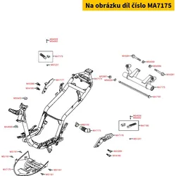Kymco Motorhalter MA7175