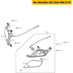 Kymco Blinkerglas vorne re. MA7274