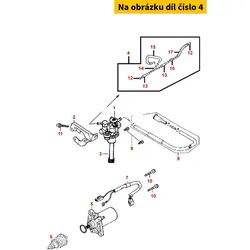 Kymco Ölschlauch Ölpumpe zum Vergaser MA8608