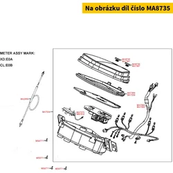 Kymco Gummi-Druckknopf XD MA8735