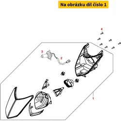 Kymco Scheinwerfer kpl. MB0011