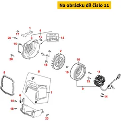 Kymco Stator Lima (12 Spulen) MB0232