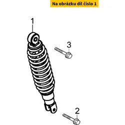 Kymco Federbein hinten MB1093