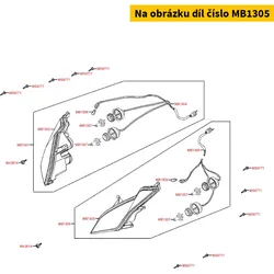 Kymco Scheinwerfer li. kpl. MB1305