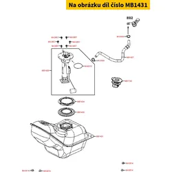 Kymco Benzintank MB1431