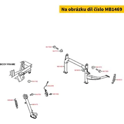 Kymco Hauptständer MB1469
