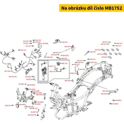 Kymco Zünd/Kombischloss u. Tankdeckel MB1752