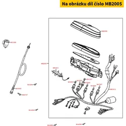Kymco Tachometer (Kennz. -E10) MB2005