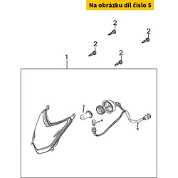 Kymco Kabelsatz f.Scheinwerfer o. Abdeckung f. Fassung MB3358