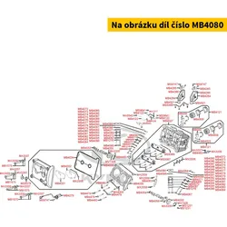 Kymco Stösselscheibe 2,20 MB4080