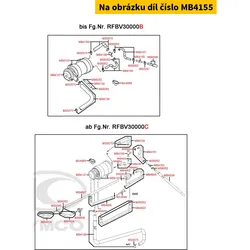 Kymco Schlauchanschlußstück MB4155
