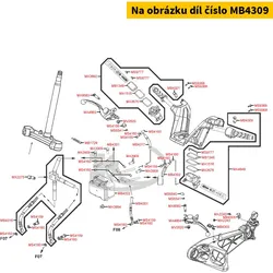 Kymco Klemmschale MB4309