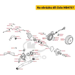 Kymco Stator Lima Ø95mm D402 MB4757
