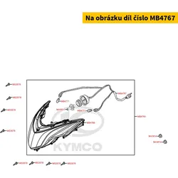 Kymco Kabelsatz Scheinwerfer MB4767