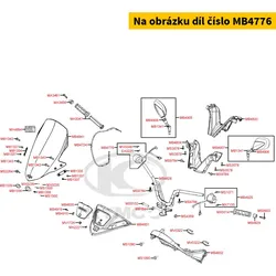 Kymco Kombischalter re. MB4776