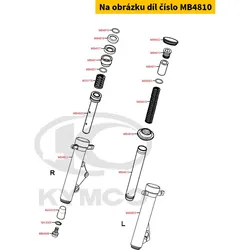 Kymco Gabelfeder MB4810