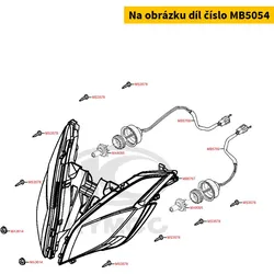 Kymco Scheinwerfer kpl. MB5054