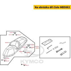 Kymco Sitzbank MB5862