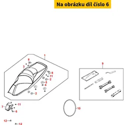 Kymco Schraube G06x012 SK10/B14/M MB6696