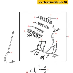 Kymco LCD Uhr MB7261