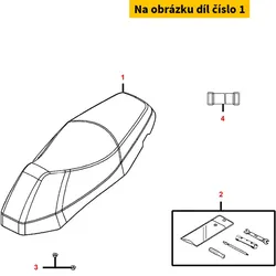 Kymco Sitzbank MB7324