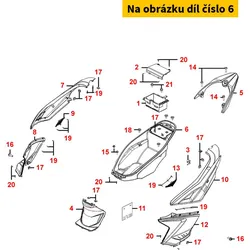 Kymco Helmfach MB7338