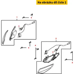 Kymco Blinker li. vo. (m.LED-Standlicht) MB7373
