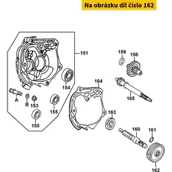 Kymco Zahnrad f. Getriebeausgangswelle MS1029