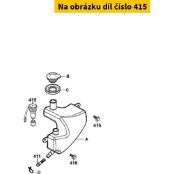 Kymco Ölstandgeber MS1222