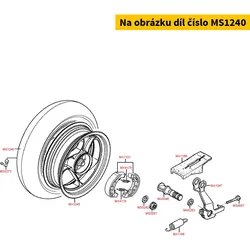 Kymco Reifen Cheng Shin 130/70-12 C-6031R Feinpr. 59J MS1240