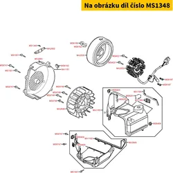 Kymco Imbusschraube f. Freilauf = MA2925 MS1348
