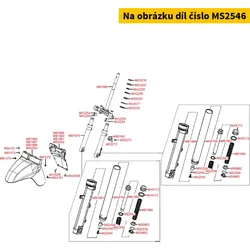 Kymco Dichtscheibe f. Schraube MS2546