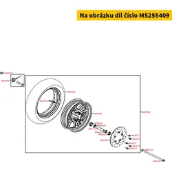 Kymco Reifen Cheng Shin 120/70-12 56J = MS4654 MS255409