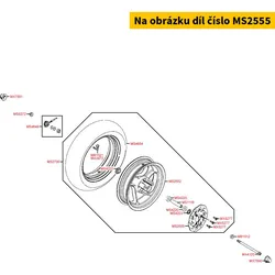 Kymco Bremsscheibe vo. Wave- Ø200mm MS2555